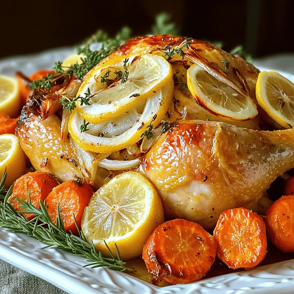 Lemon Garlic Roasted Chicken Simple and Savory Meal