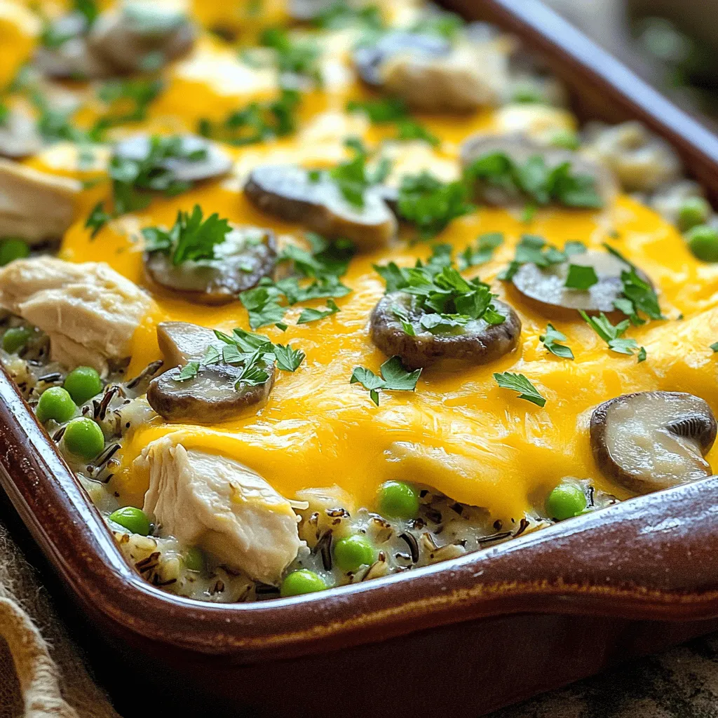 Flavorful Chicken and Wild Rice Casserole Recipe