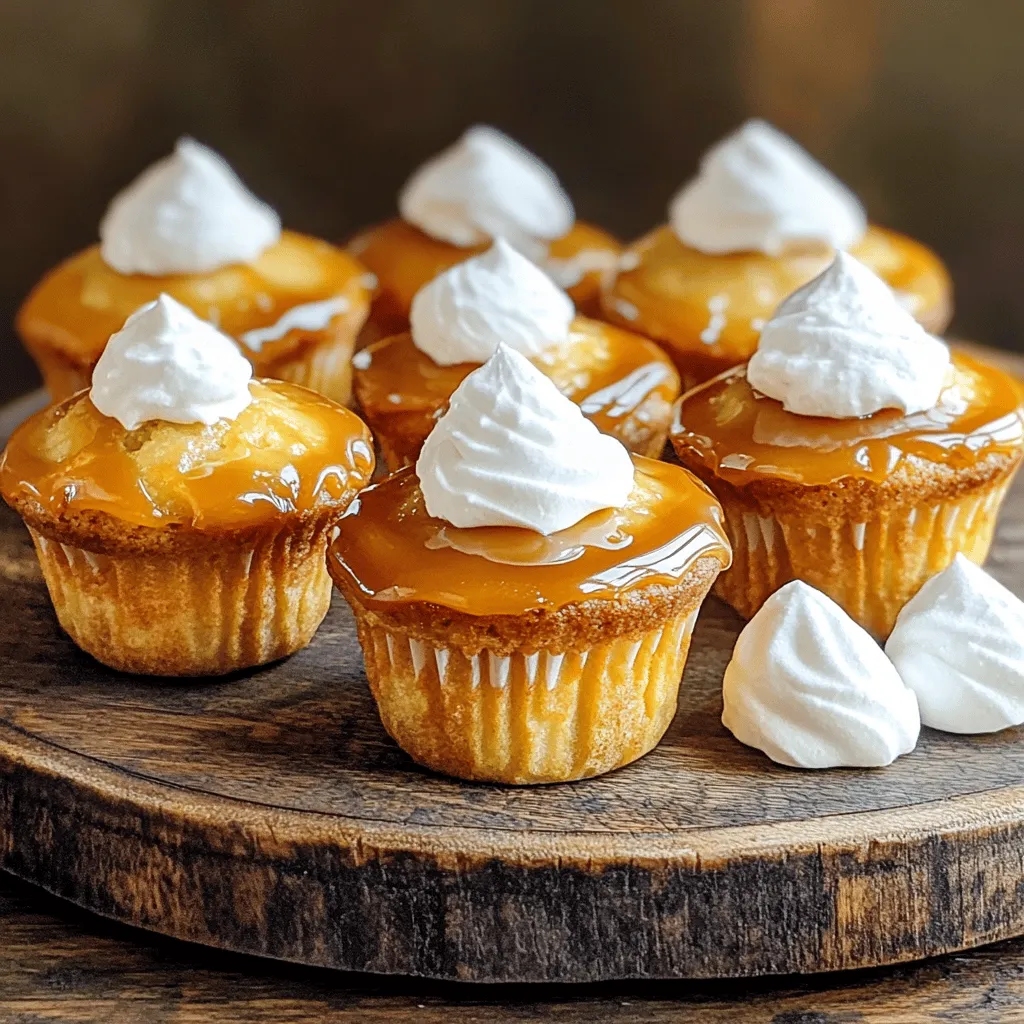 Caramel Flan Muffins Flavorful and Simple Delight