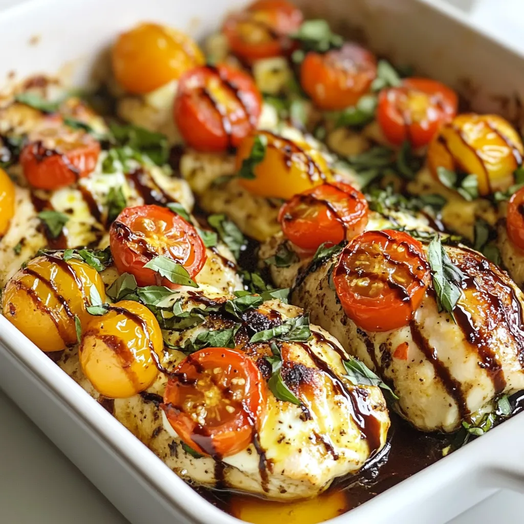 Caprese Chicken Bake Simple and Flavorful Dish