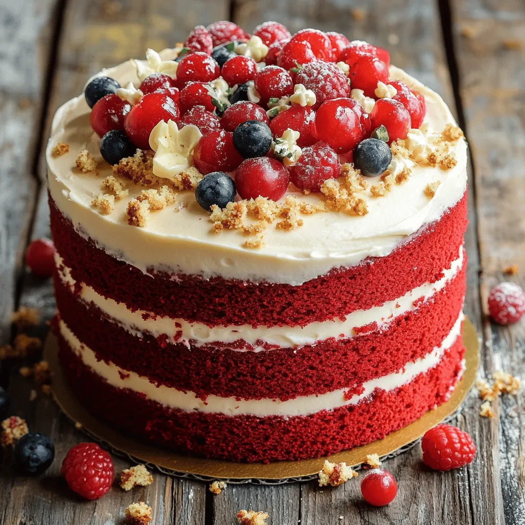 Red Velvet Layer Cake Delightfully Soft and Rich