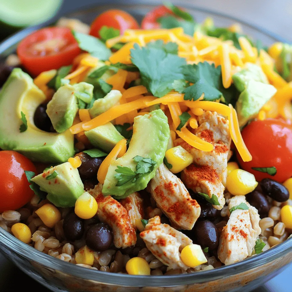 Chicken Burrito Bowls Tasty and Easy Meal Idea