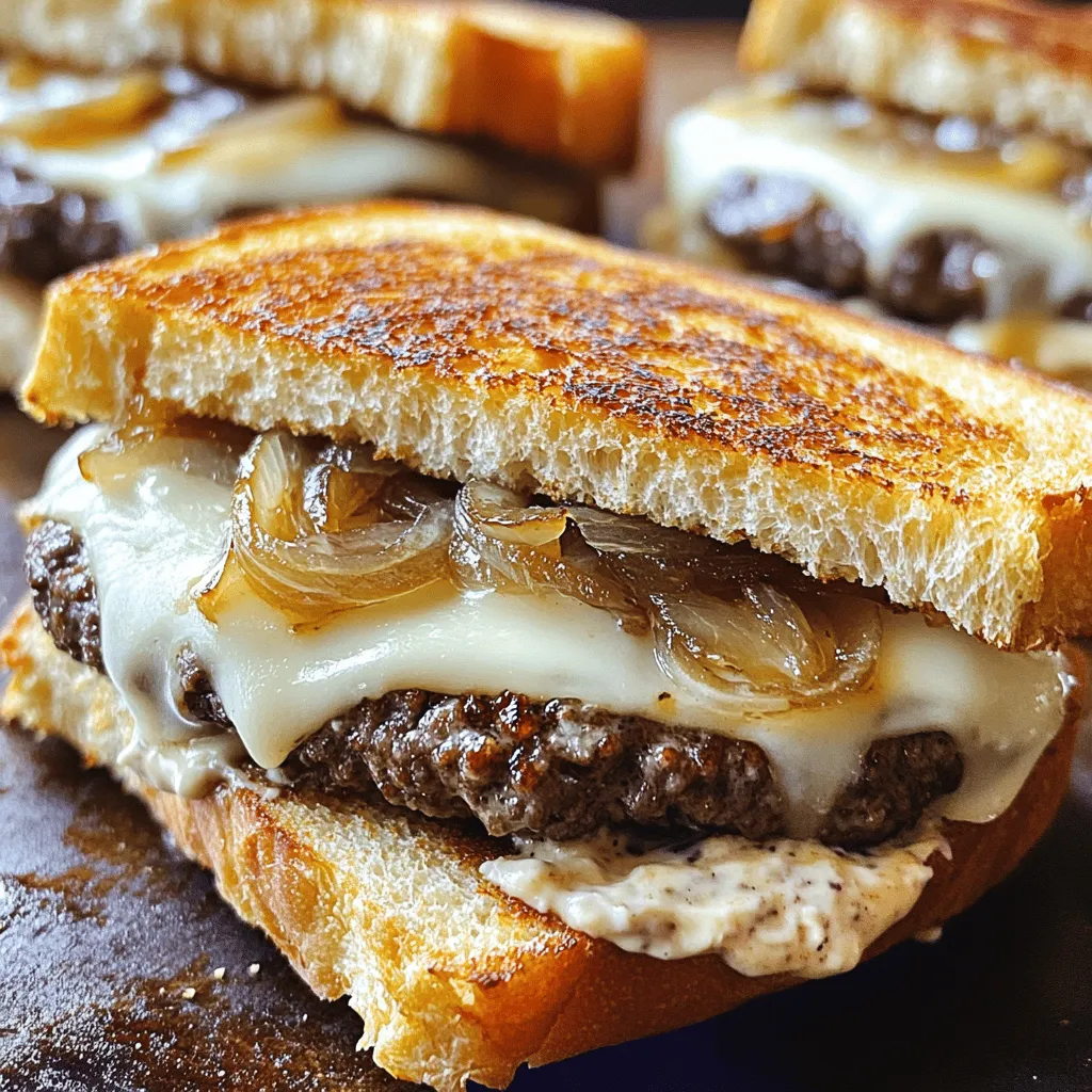 Patty Melts Recipe Satisfying and Easy Sandwich Guide