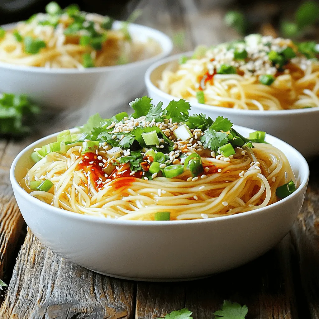 Spicy Sesame Chili Oil Noodles Flavorful and Easy Dish