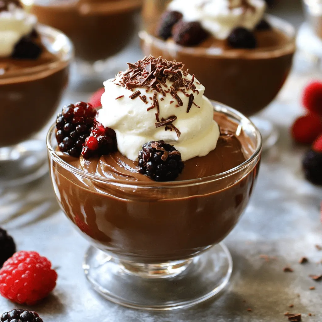 Vegan Chocolate Avocado Mousse Creamy Delight Recipe