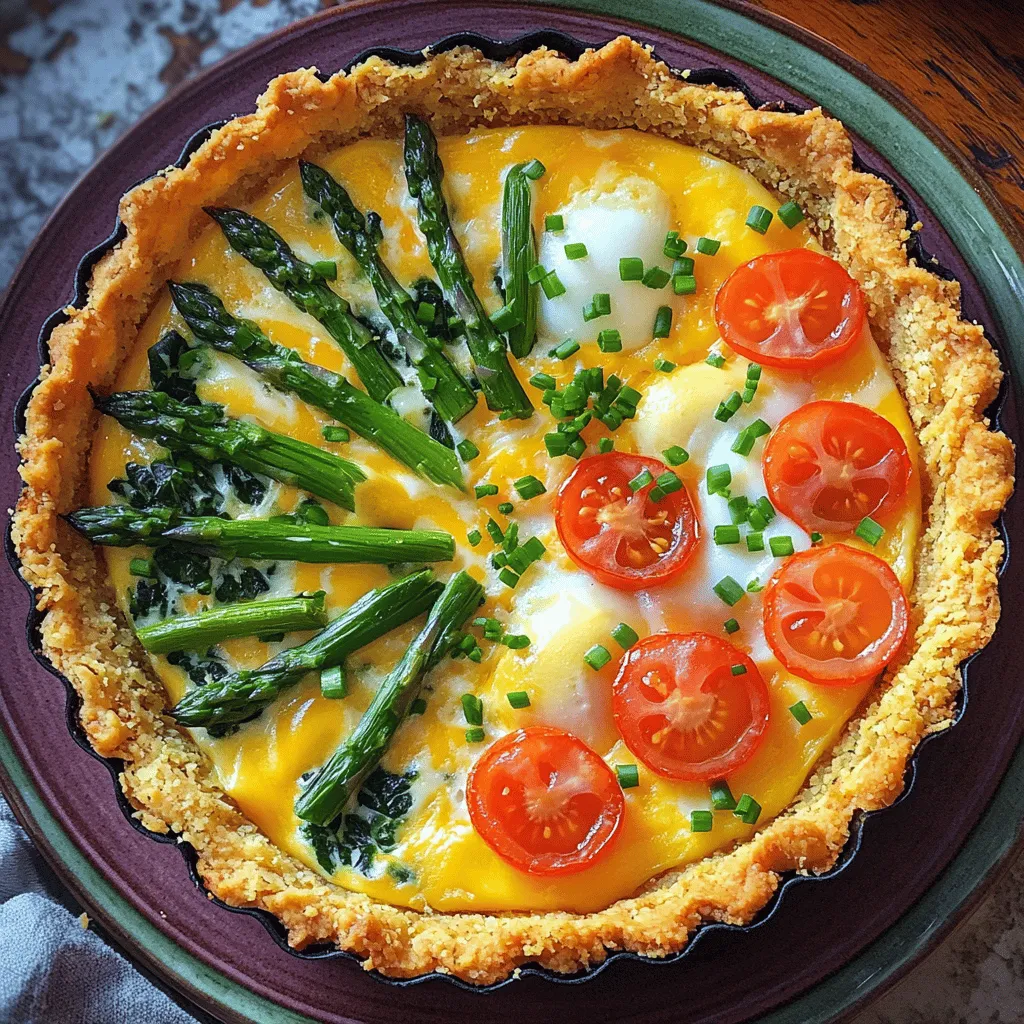 To make the Spring Hash Brown Crust Quiche, gather these simple ingredients: