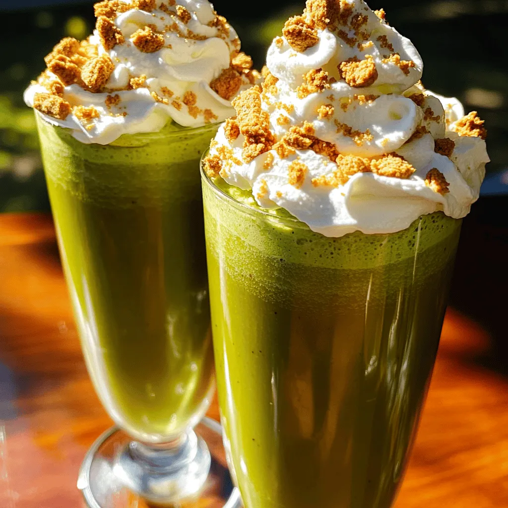 To make a Cookies & Cream Matcha Frappe, you need simple ingredients. Gather these items first: