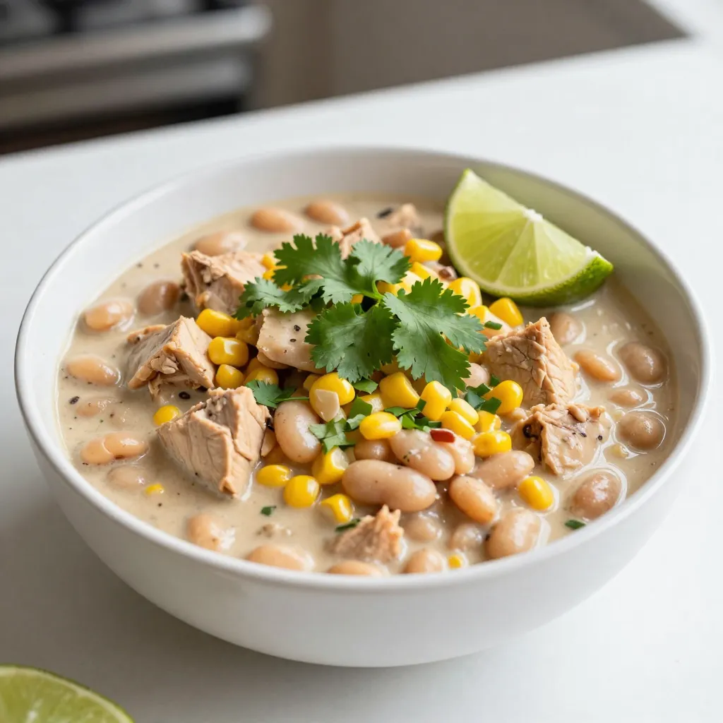 Creamy White Bean Chicken Chili Hearty and Flavorful
