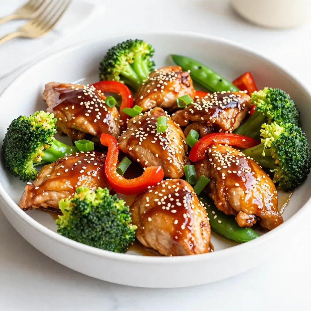 Savory Sheet Pan Sesame Chicken Simple and Quick Meal