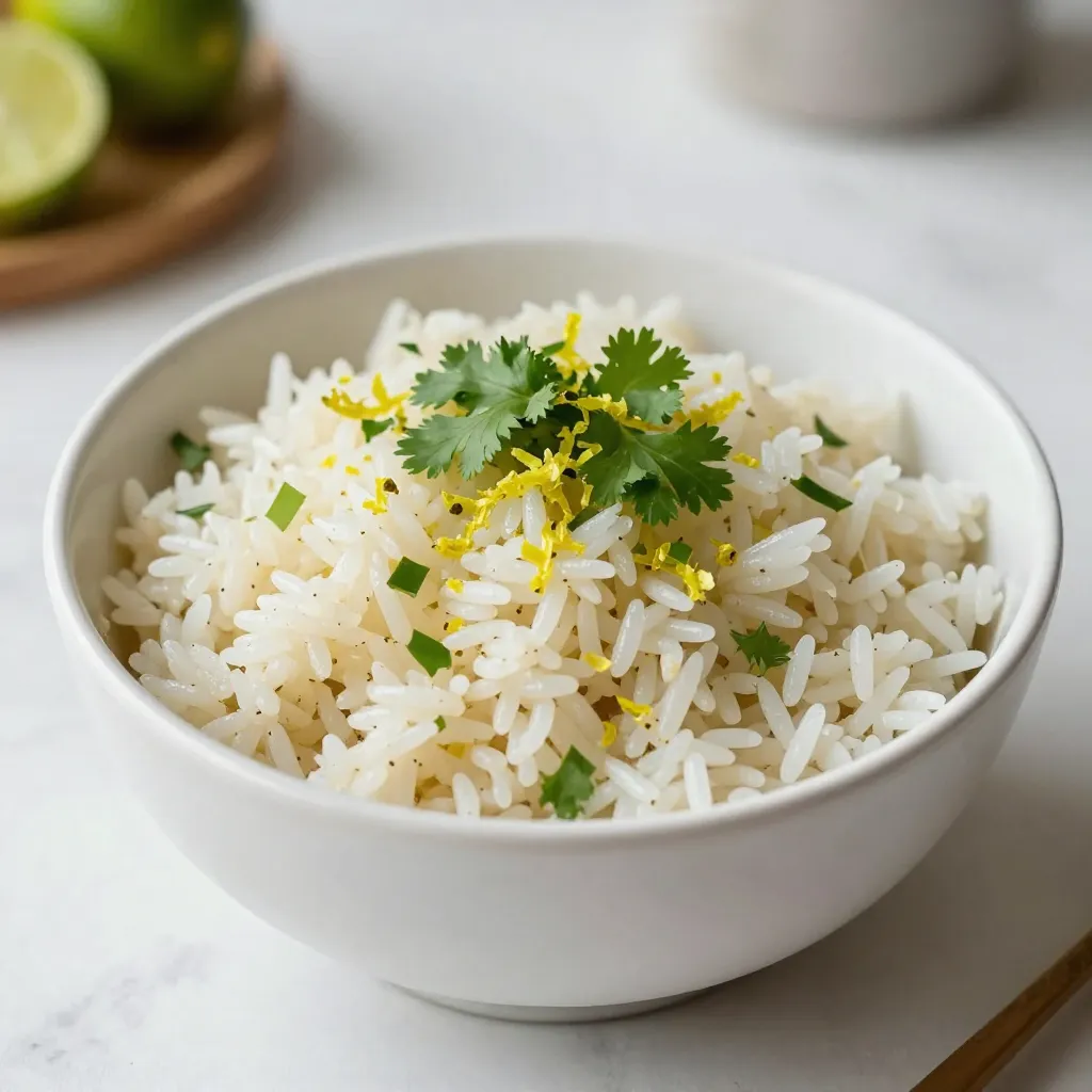 Zesty Cilantro Lime Rice Flavorful Side Dish Guide