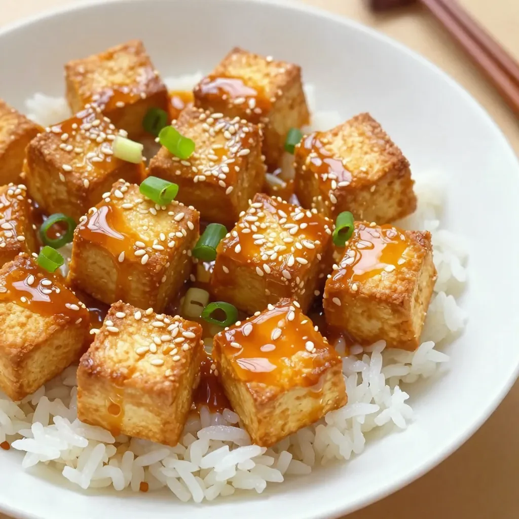 Savory Orange Sesame Tofu Bites Simple and Tasty