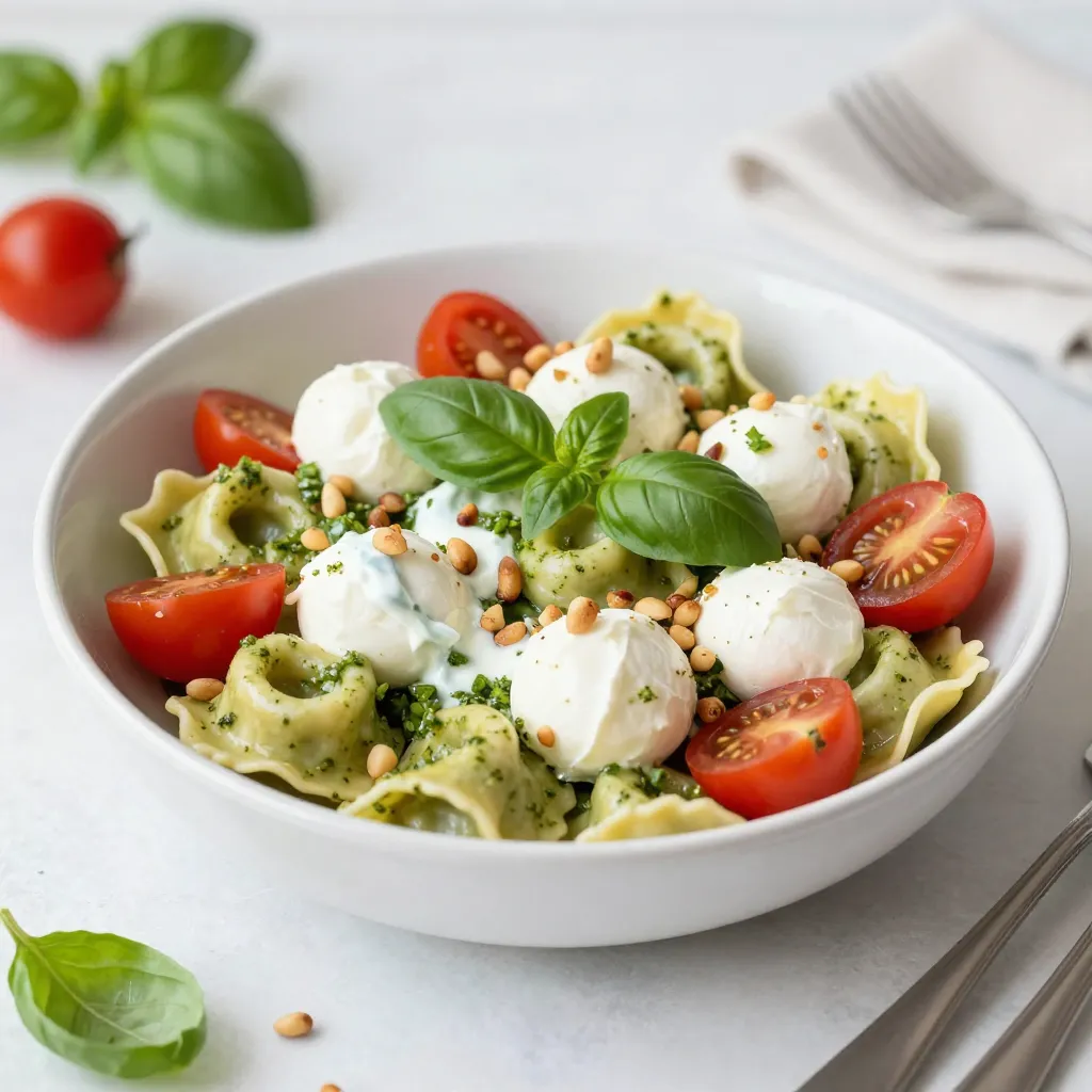 Creamy Pesto Tortellini Salad Fresh Summer Delight