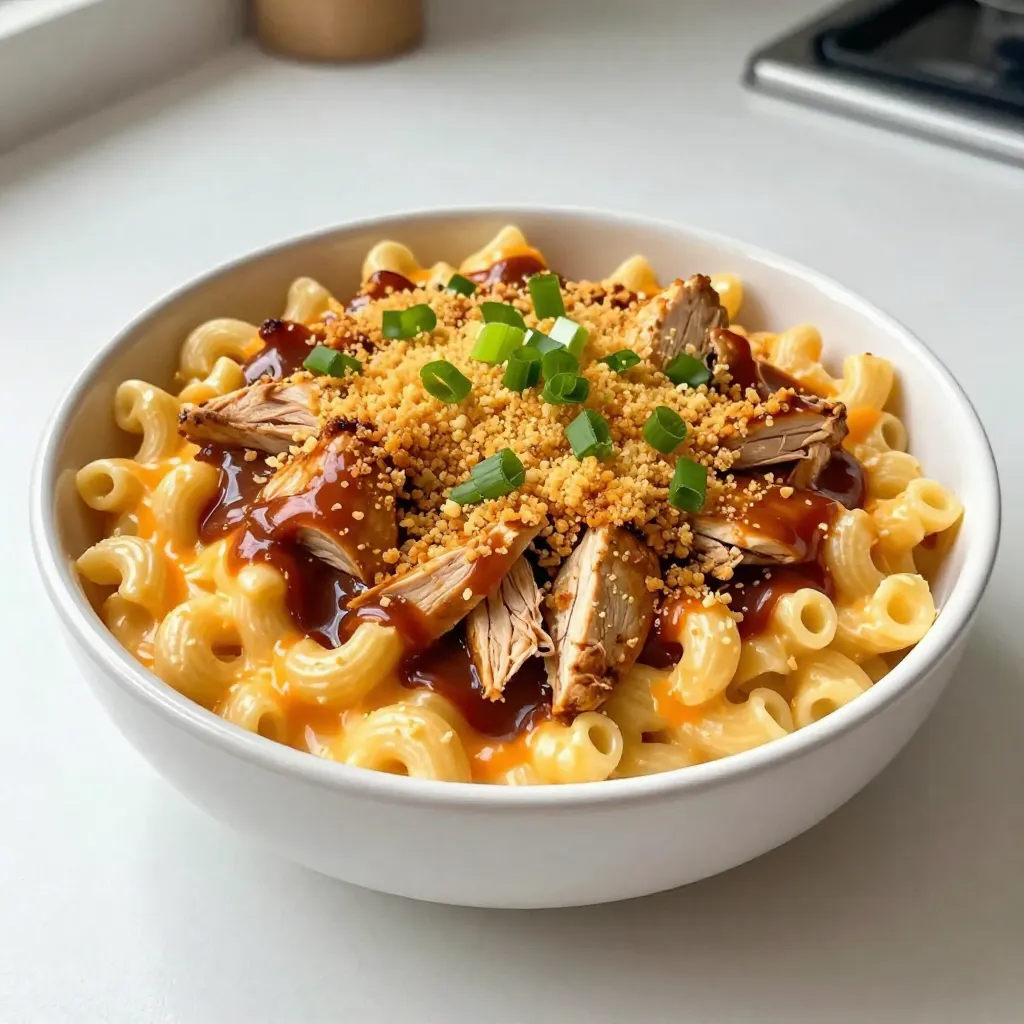 BBQ Chicken Mac &#038; Cheese Irresistible Comfort Dish