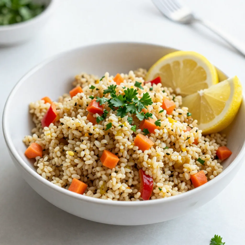 Lemon Herb Quinoa Pilaf Flavorful and Nutritious Dish