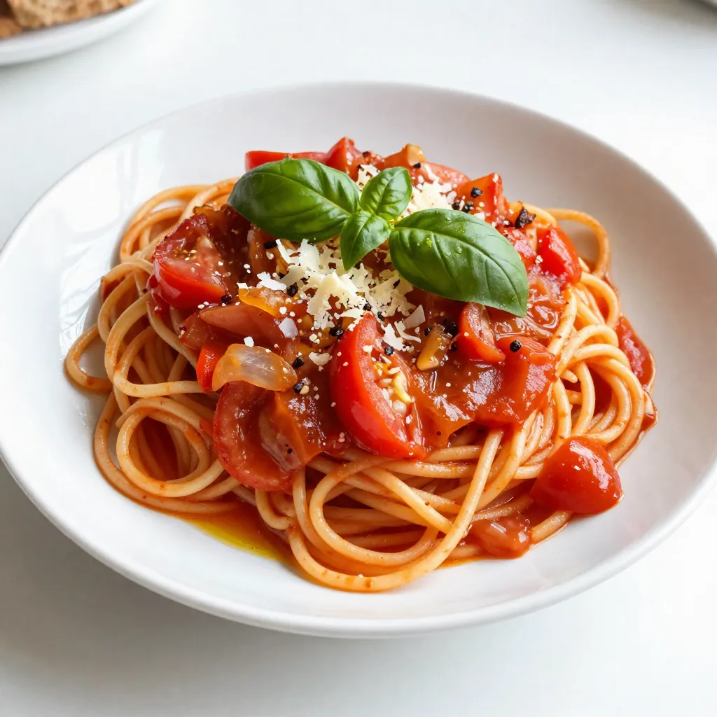 Ingredient Tomato Basil Pasta Fresh and Flavorful Dish