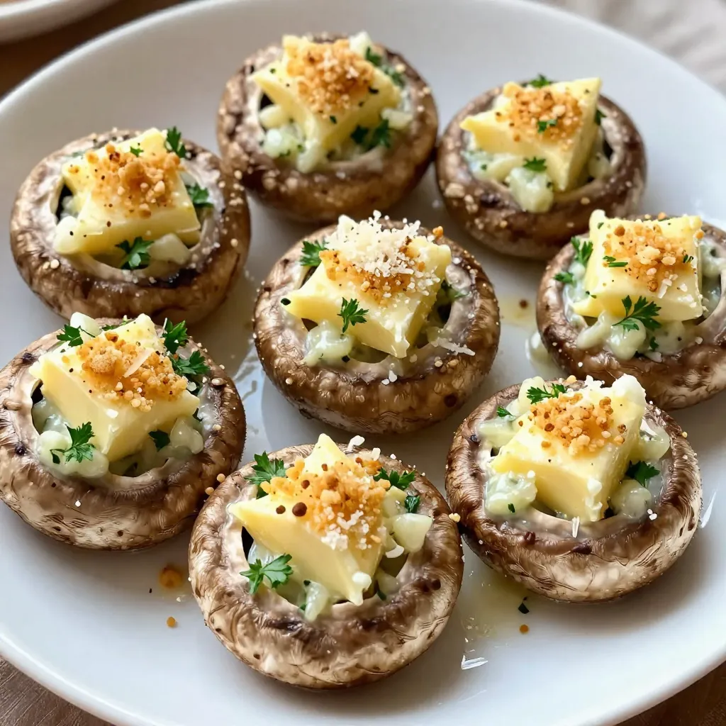 Garlic Butter Stuffed Mushrooms Tasty and Simple Recipe