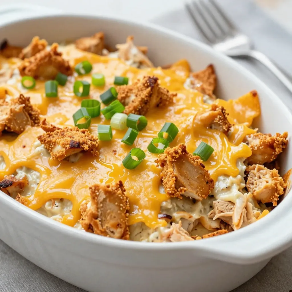 Cheesy Chicken Doritos Casserole Delightful Recipe