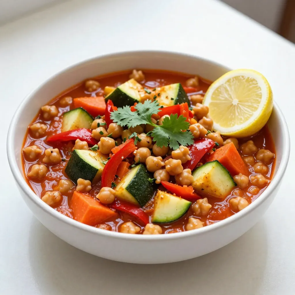 Moroccan Chickpea Stew Flavorful and Hearty Recipe