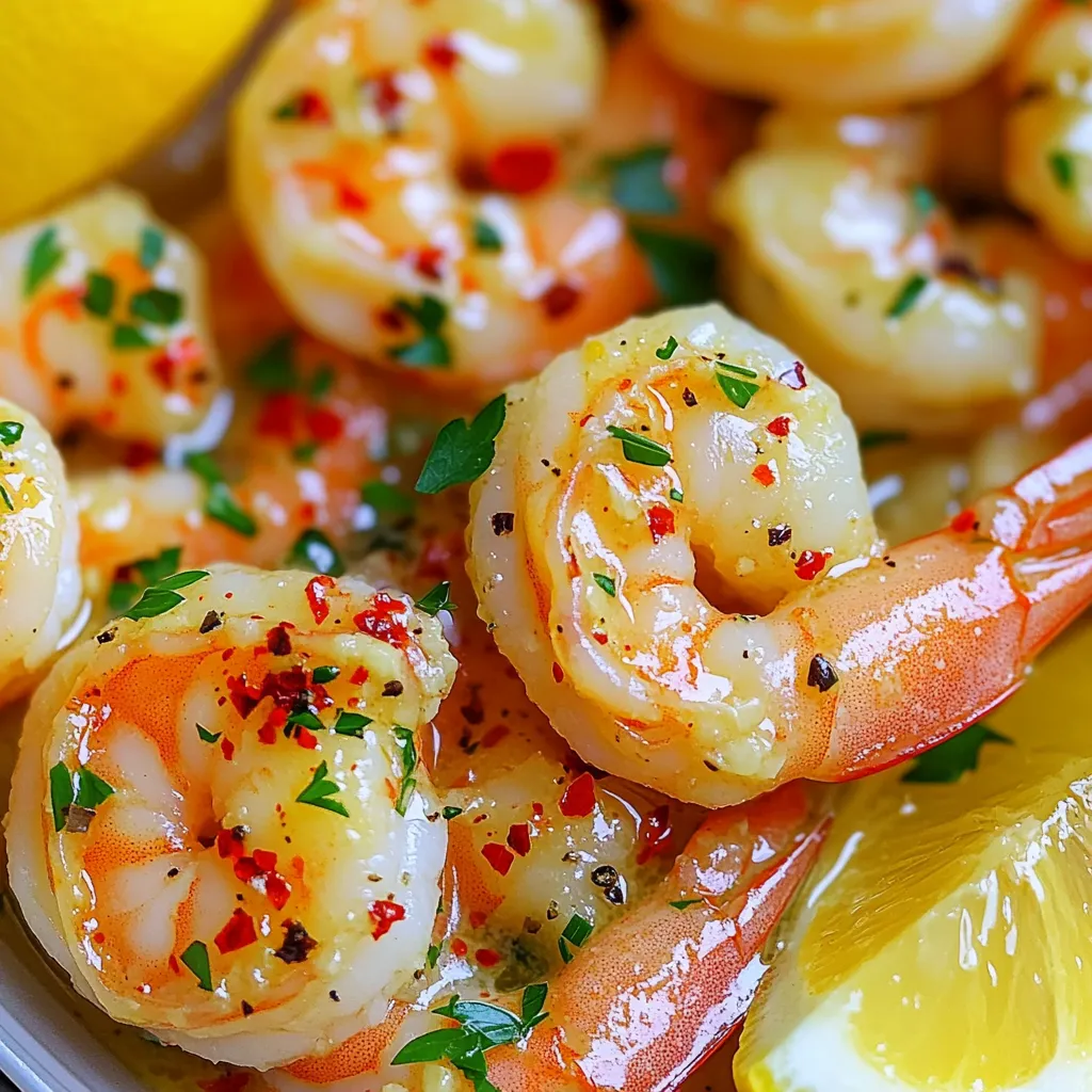 Air Fryer Garlic Butter Shrimp Quick and Tasty Meal