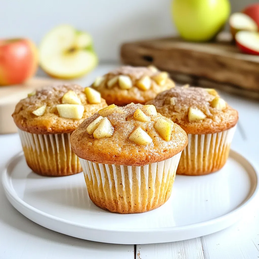 Cinnamon Sugar Apple Muffins Delightfully Simple Recipe