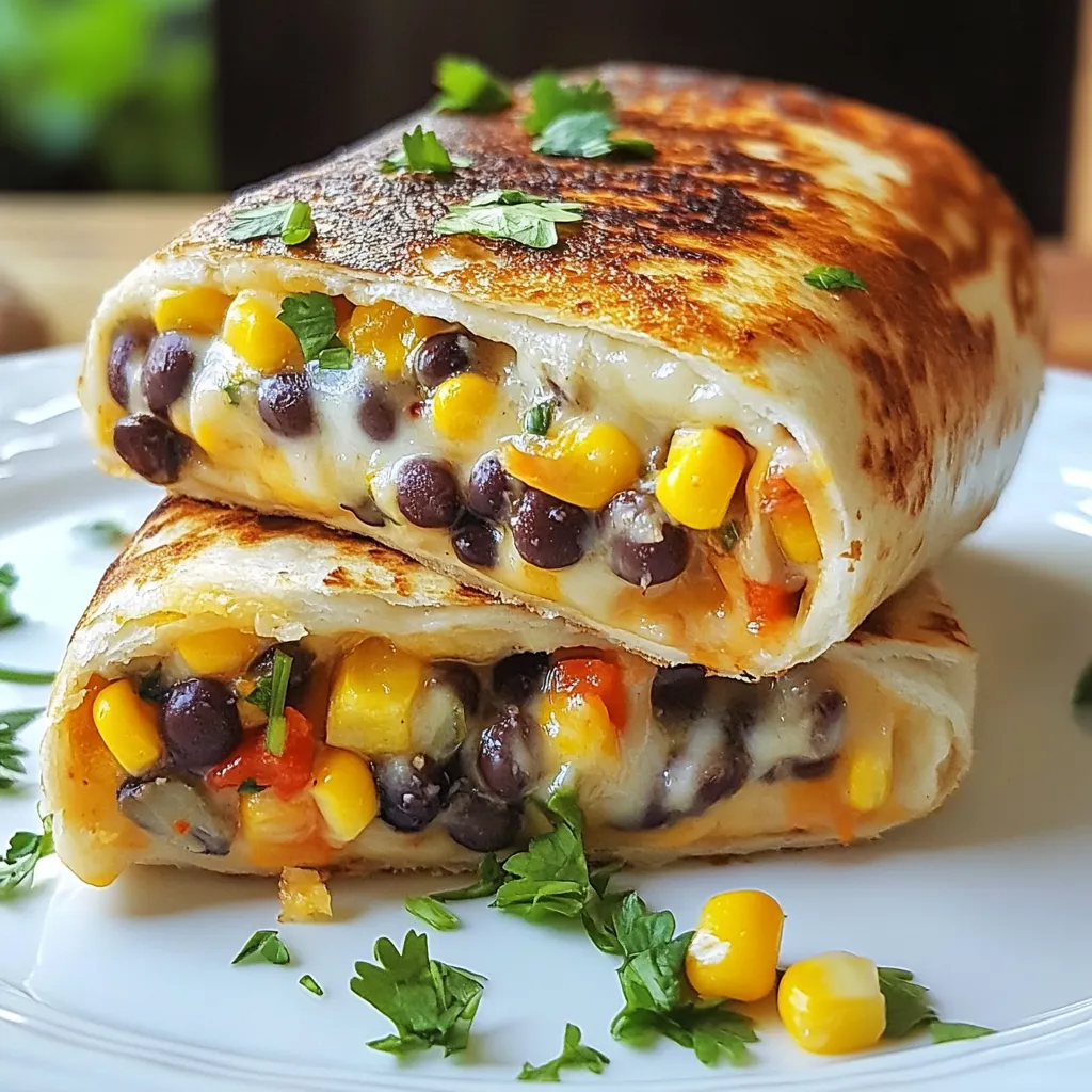 Easy Grilled Cheese Burrito Delight in Minutes