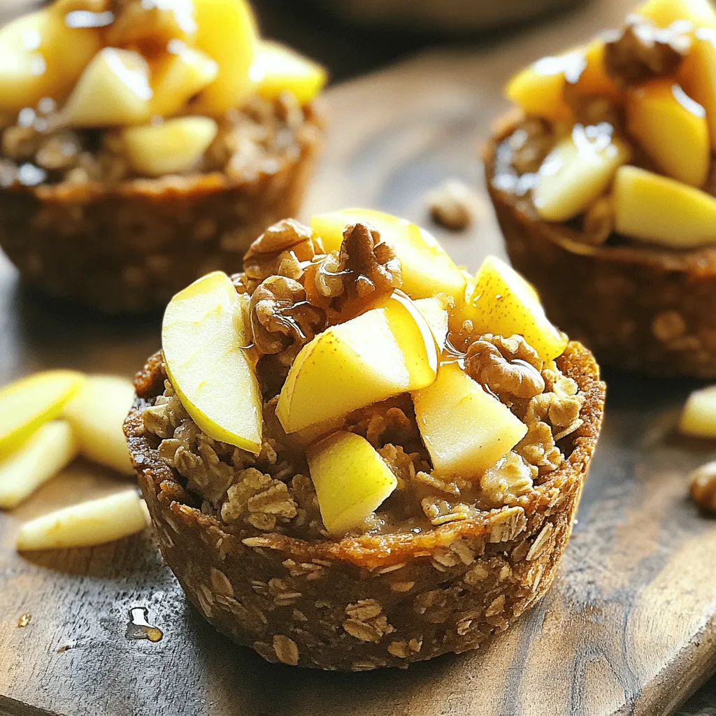 Healthy Baked Oatmeal Cups Easy and Nutritious Snack