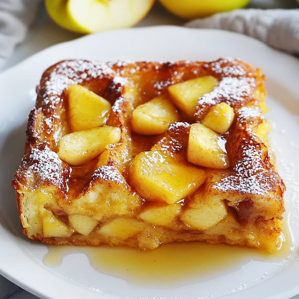 Apple Cinnamon French Toast Casserole Delightful Dish