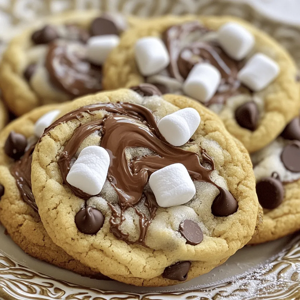 Chocolate Marshmallow Swirl Cookies Simple and Sweet Treat