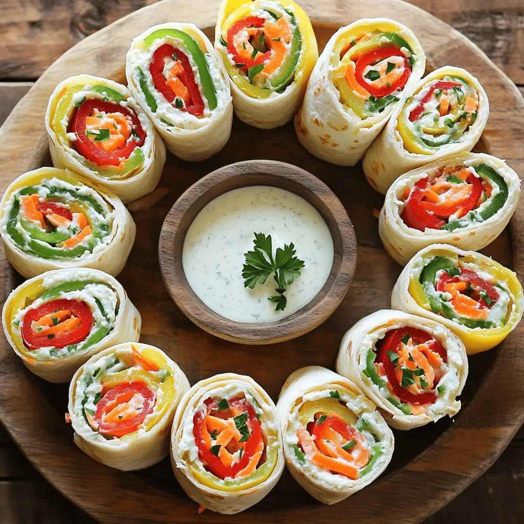 Party Snack Roll Tasty and Easy Appetizer Recipe