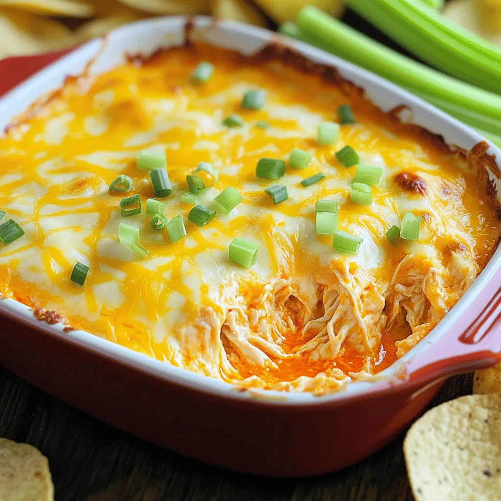 Cheesy Buffalo Chicken Dip Perfect for Gatherings