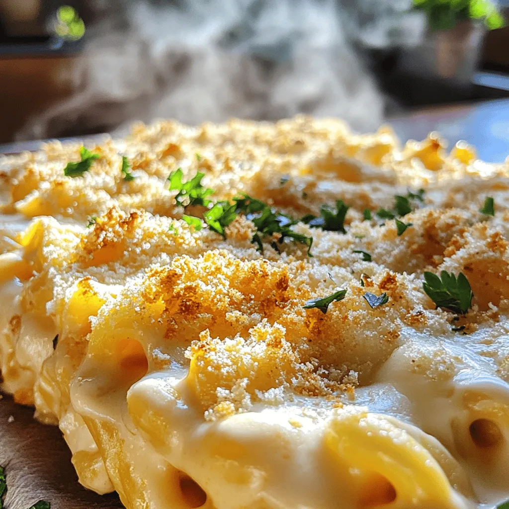 The heart of an easy baked macaroni and cheese recipe lies in its simple ingredients. Each one plays a key role in creating that creamy macaroni and cheese.