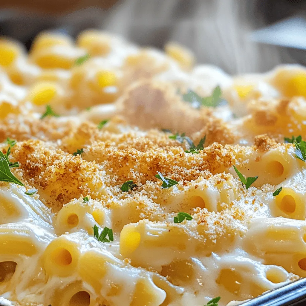 Easy Baked Macaroni and Cheese Comfort Dish Recipe