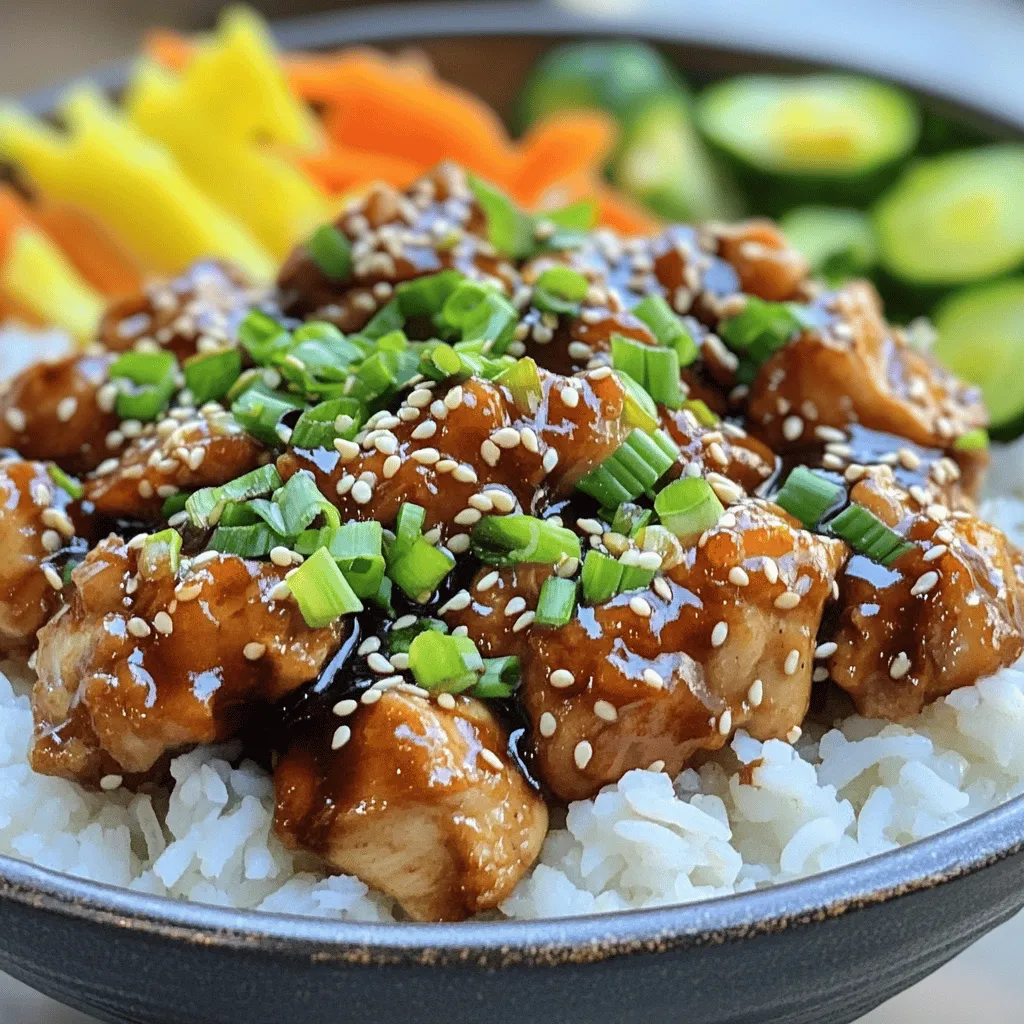 To make easy bourbon chicken, you need a few key ingredients. This dish is simple yet full of flavor. The main protein is boneless chicken thighs. They stay juicy and absorb flavors well. For the marinade, you will need soy sauce, apple cider vinegar, and brown sugar. These three ingredients create the base of the bourbon chicken sauce recipe.