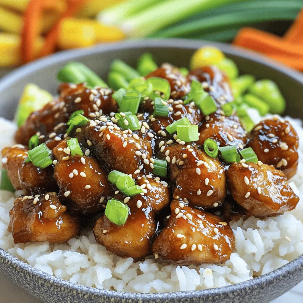 Easy Bourbon Chicken Tasty and Quick Dinner Recipe