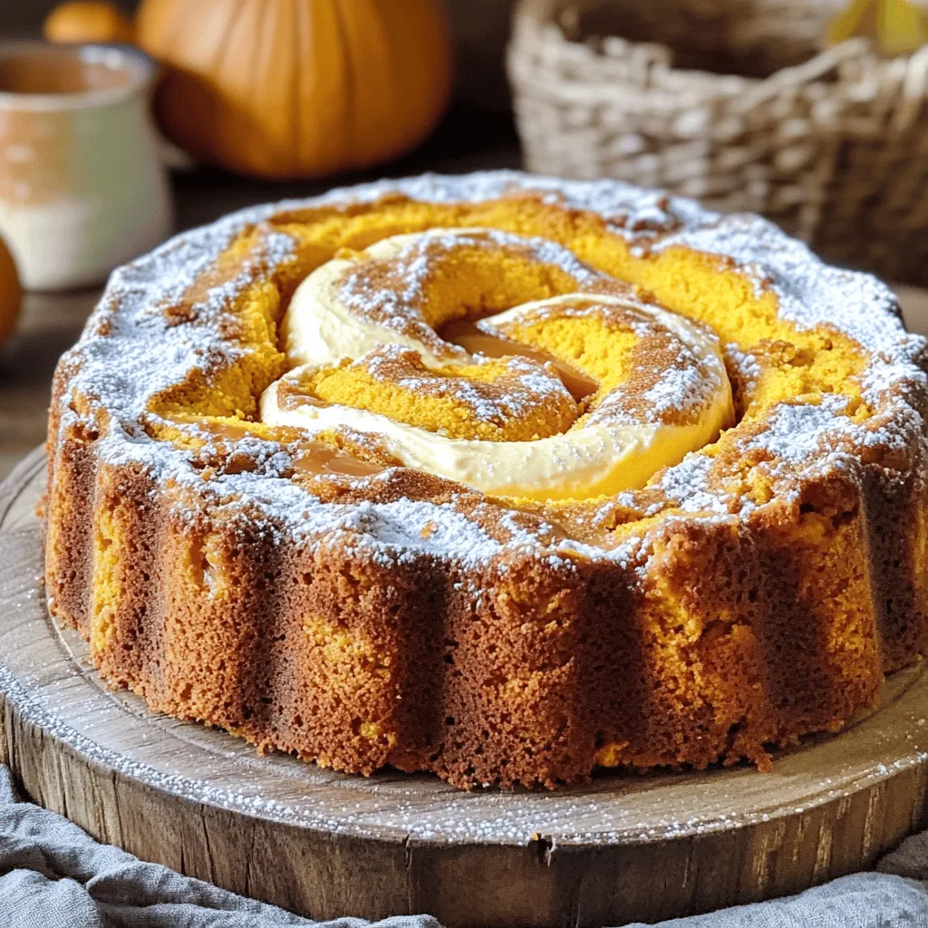 Pumpkin Cream Cheese Pound Cake Delightfully Moist Treat