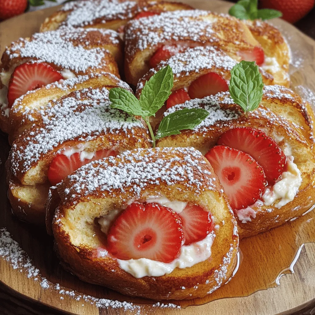 To make cream cheese strawberry stuffed French toast, you need a few key ingredients. First, choose thick bread. Brioche or challah works best. These breads soak up the egg mixture well and stay fluffy.
