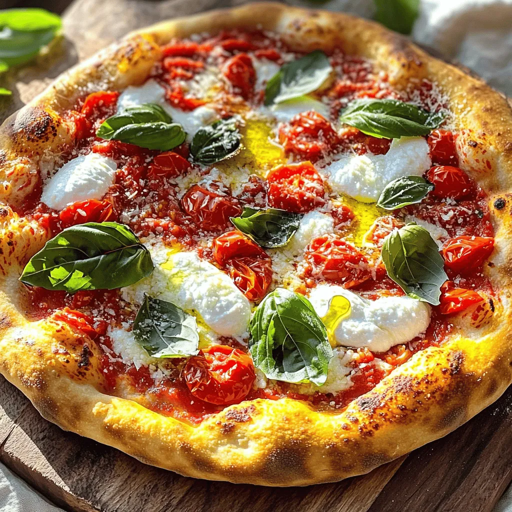 To make a great Margherita pizza, you need fresh ingredients. The core of this dish is its simple yet flavorful components.