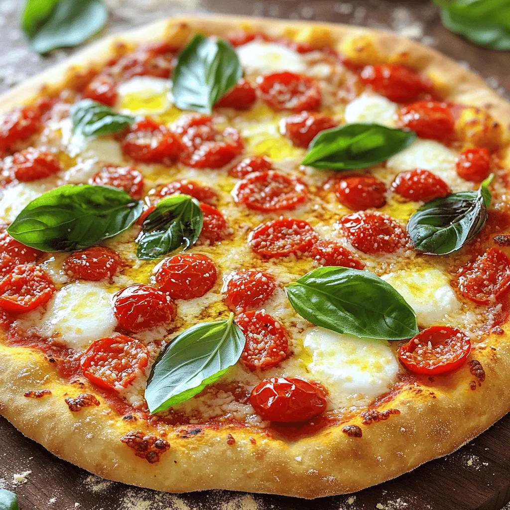Homemade Margherita Pizza Delightful and Simple Recipe