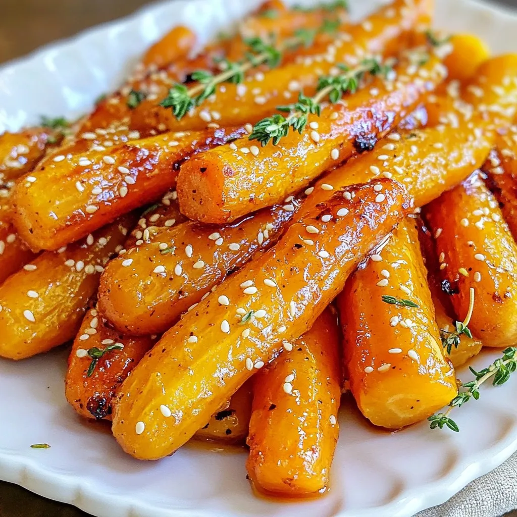 Maple Dijon Roasted Carrots Flavorful and Easy Recipe