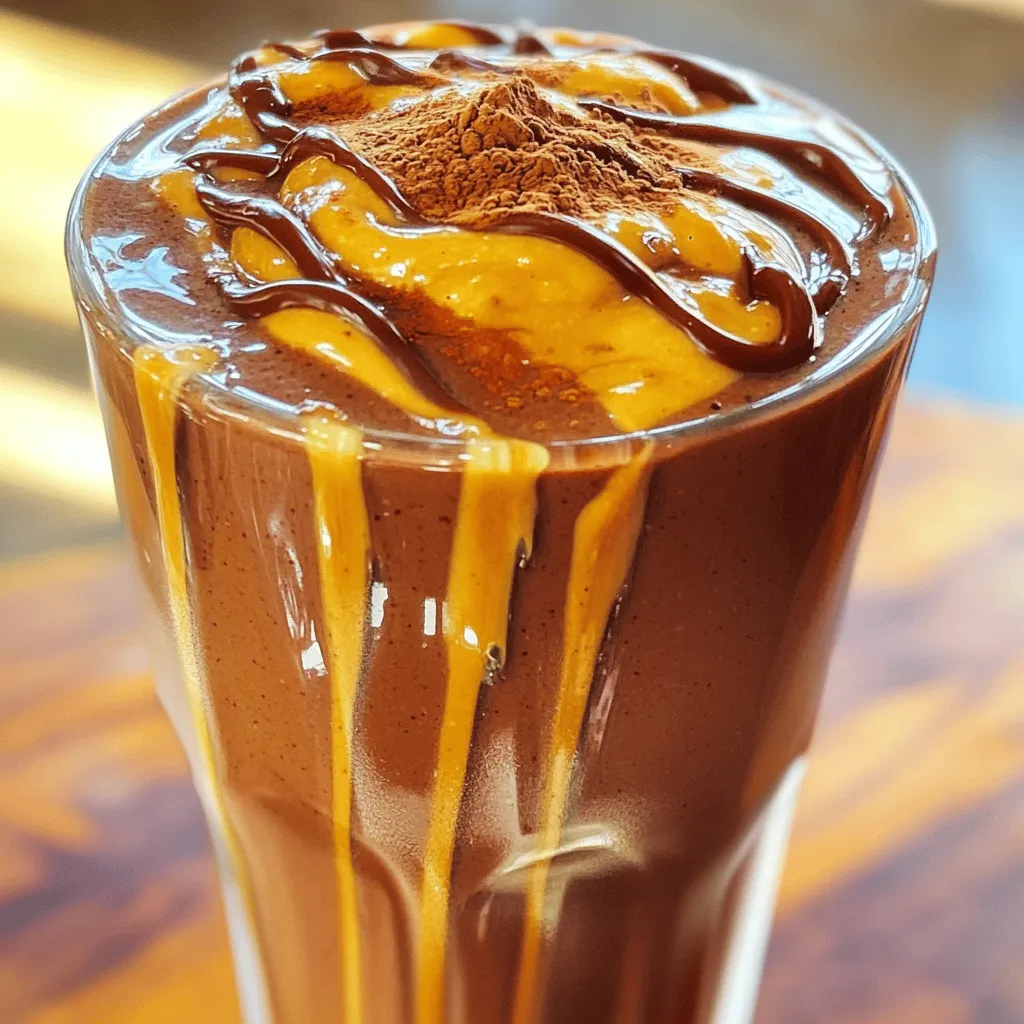 Chocolate Peanut Butter Smoothie Energizing and Easy