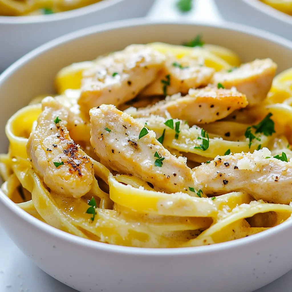 Garlic Parmesan Chicken Pasta Rich and Flavorful Dish