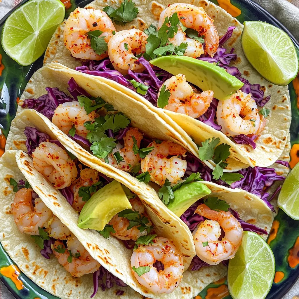 Garlic Chili Shrimp Tacos Flavorful and Easy Meal