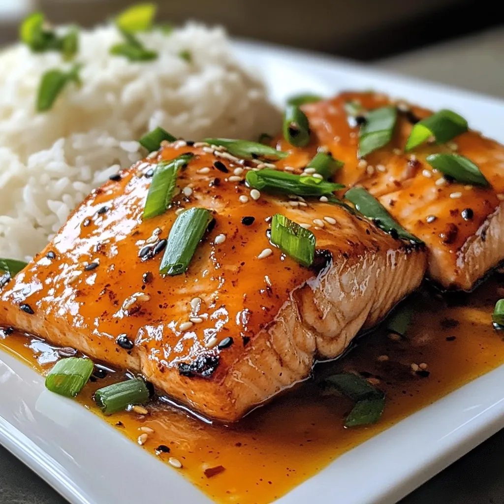 Sweet Chili Salmon Delight Easy and Flavorful Recipe