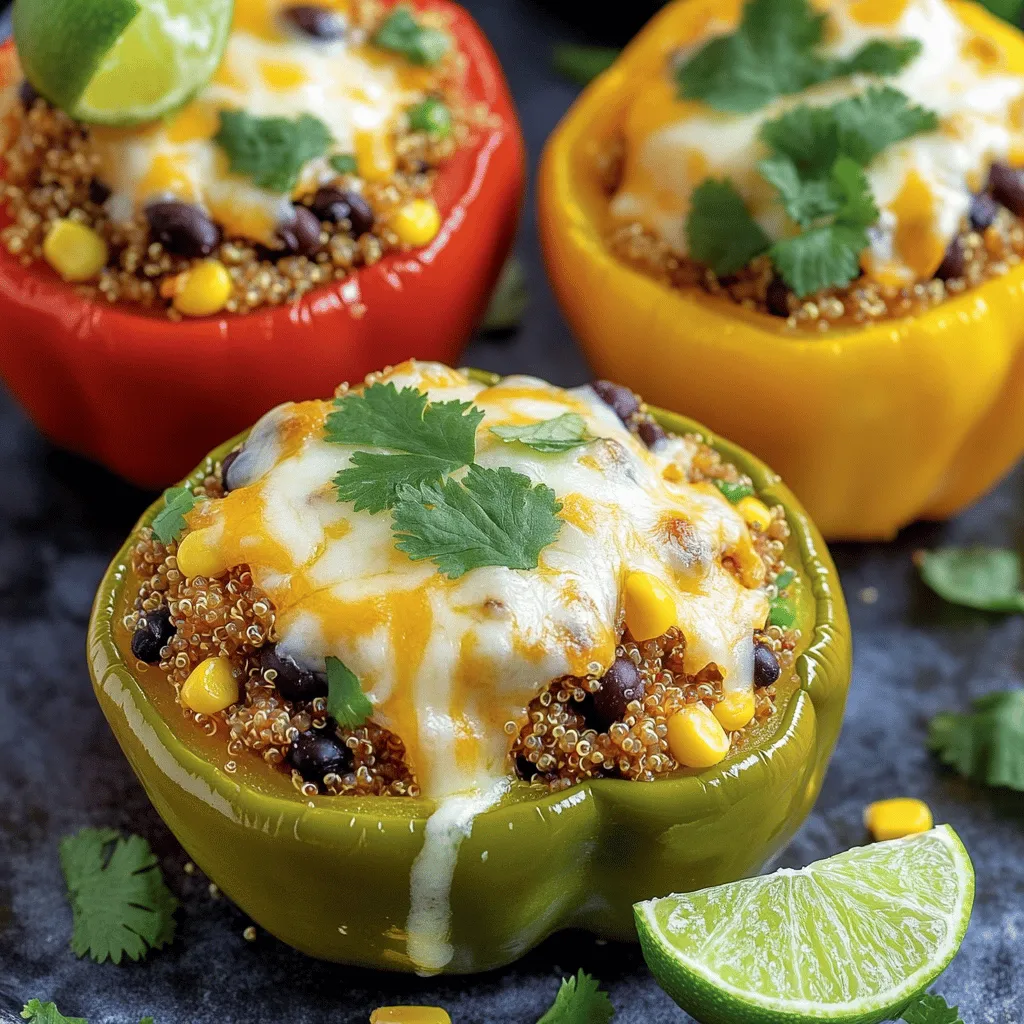 Stuffed Bell Peppers with Quinoa Flavorful Recipe