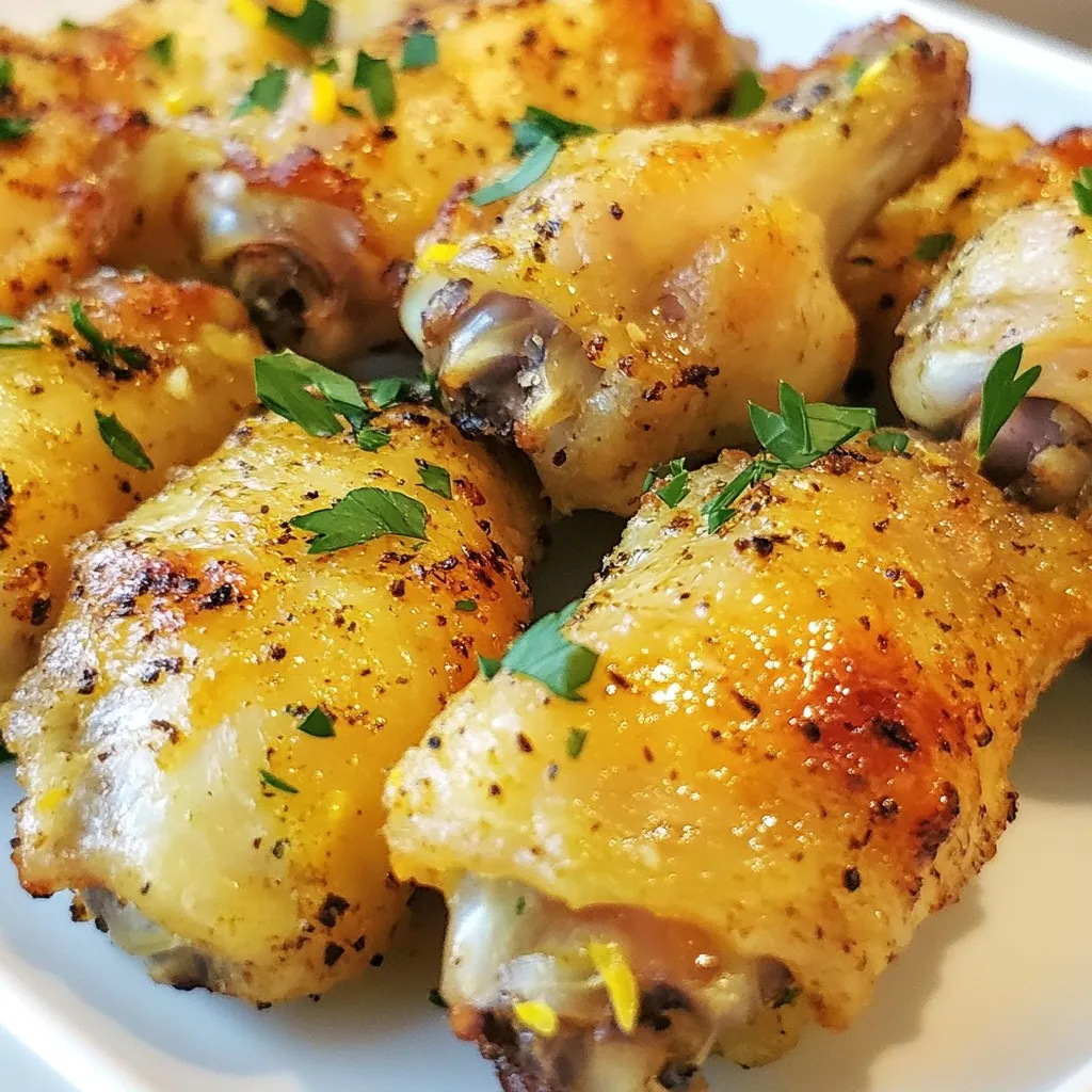 Crispy Lemon Pepper Wings Savory and Simple Recipe