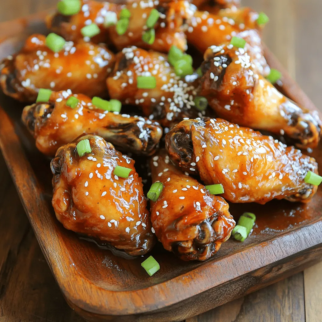 Honey Garlic Chicken Wings Savory and Simple Recipe