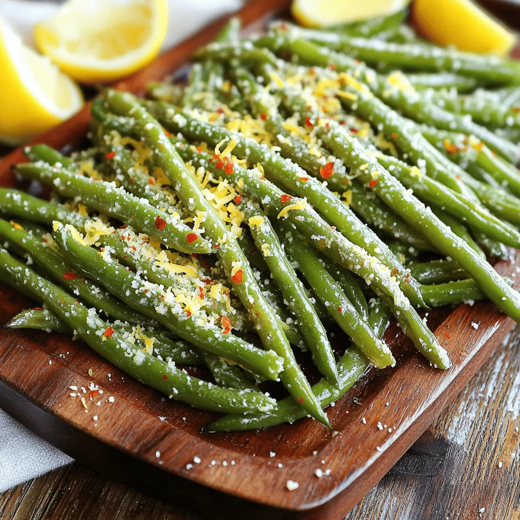 Air Fryer Crispy Garlic Parmesan Green Beans Delight