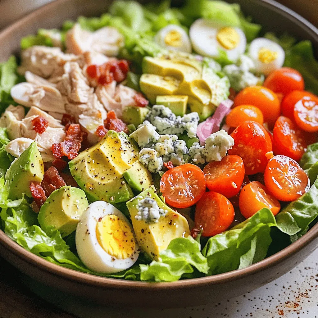Classic Cobb Salad Easy Preparation and Variations