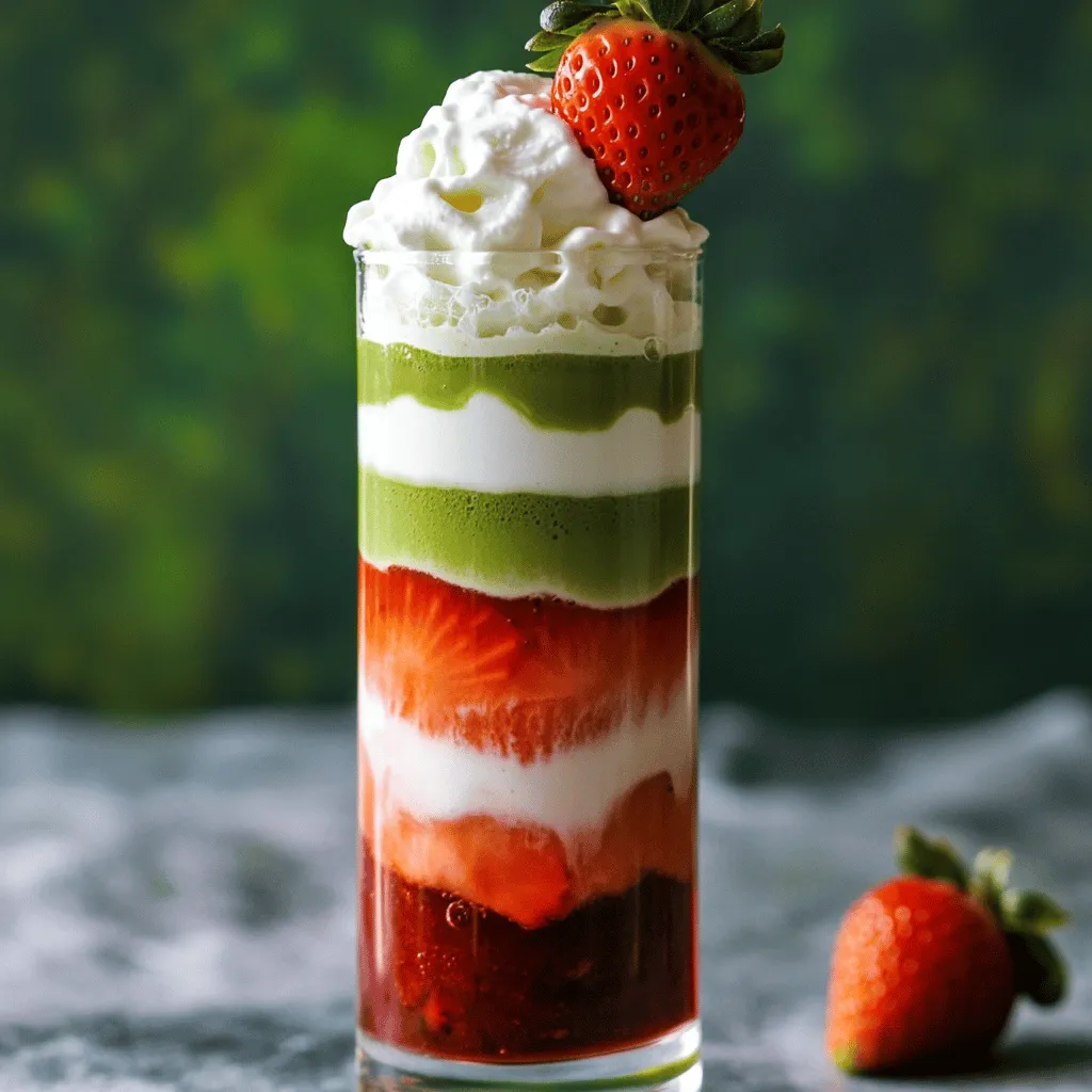 Strawberry Matcha Latte Simple Recipe for All Taste Buds