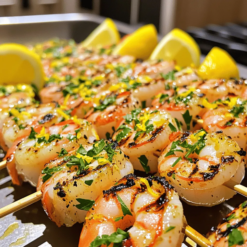 Lemon Herb Grilled Shrimp Flavorful and Easy Recipe